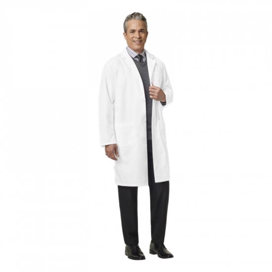 Fashion Seal Knee Length Lab Coat