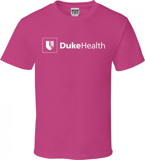 Duke Health T-shirt.