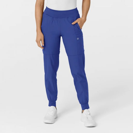Wink W123 Women\'s Comfort Waist Cargo Jogger\'s Scrub Pants